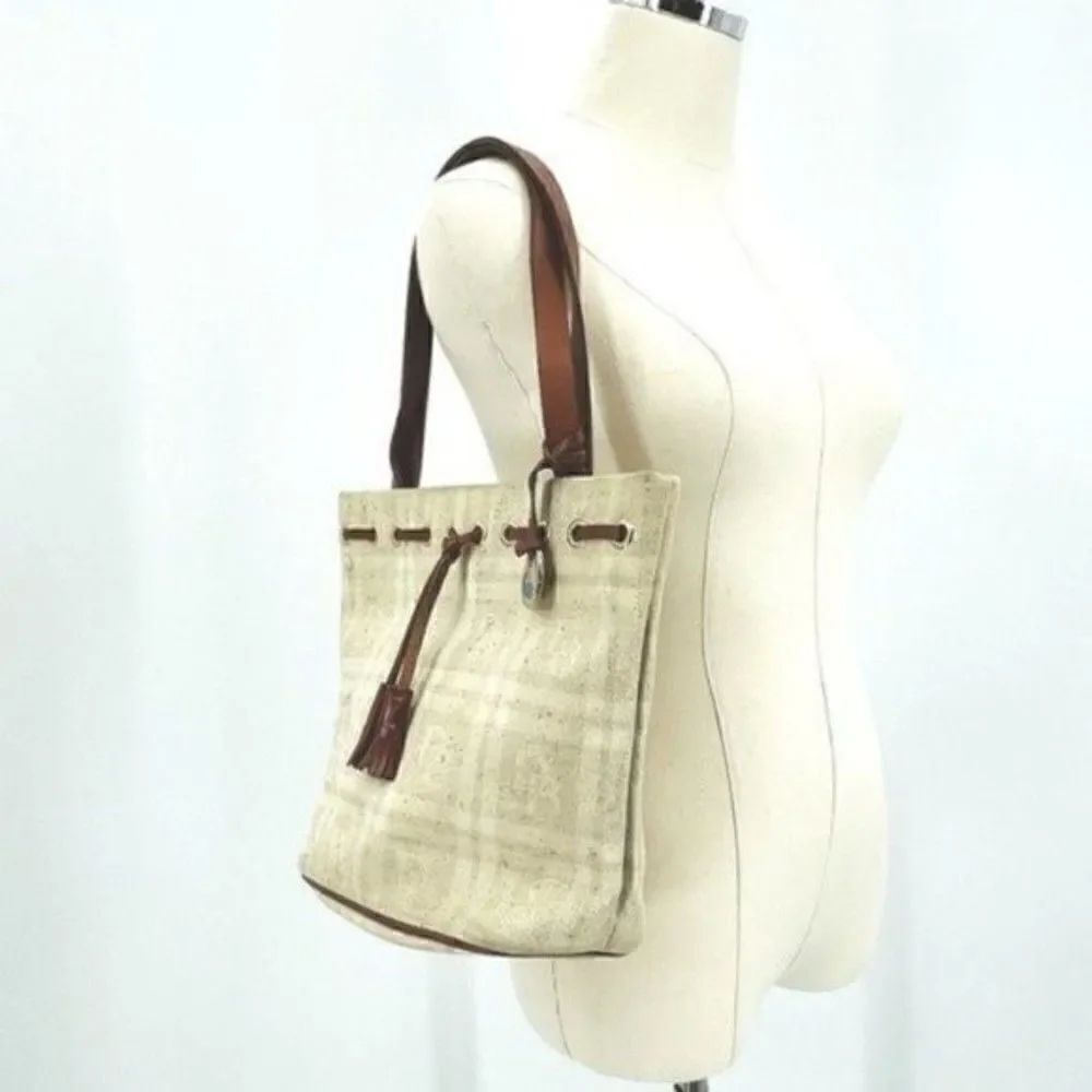 Dooney & Bourke Vintage purse Canvas double strap shoulder bag BoxV